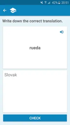 Slovak-Spanish Dictionary android App screenshot 3