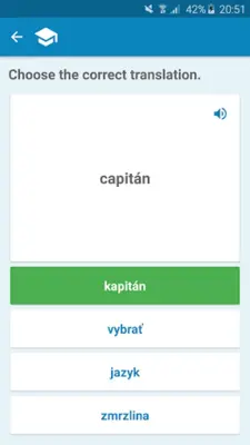 Slovak-Spanish Dictionary android App screenshot 4